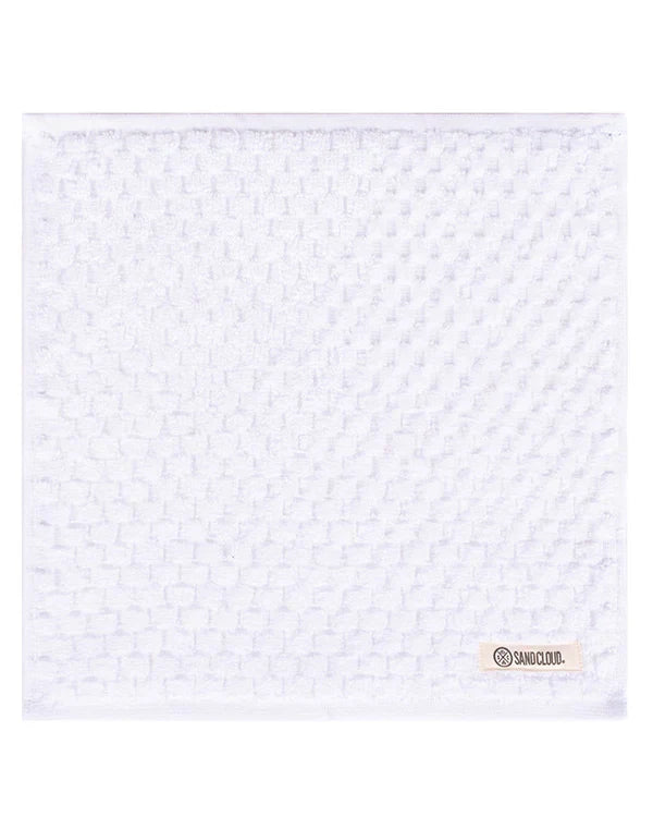 Atom Washcloth Bath Bundle - White - 6 Pack