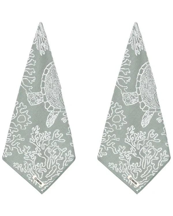 Sea Turtle - Sage Hand Bundle 2 Pack