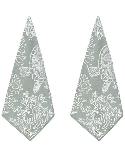 Sea Turtle - Sage Hand Bundle 2 Pack