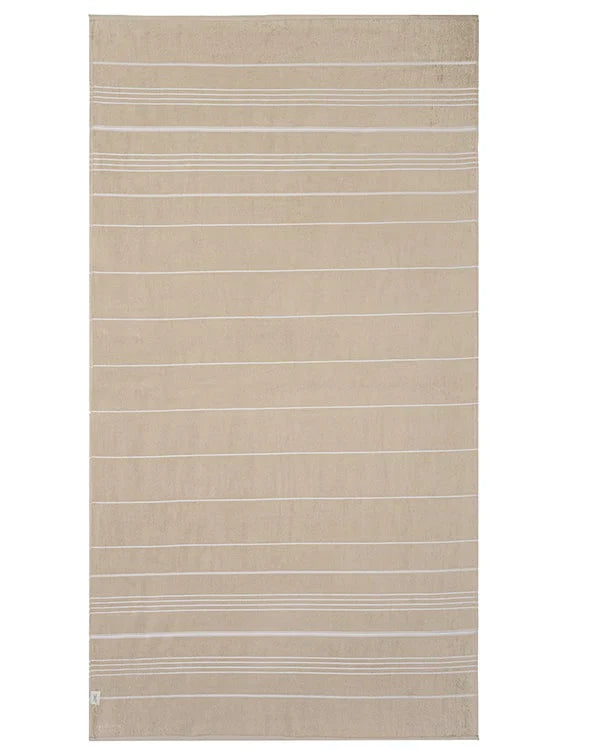 Classic Fringeless XL Bath Bundle - Sand