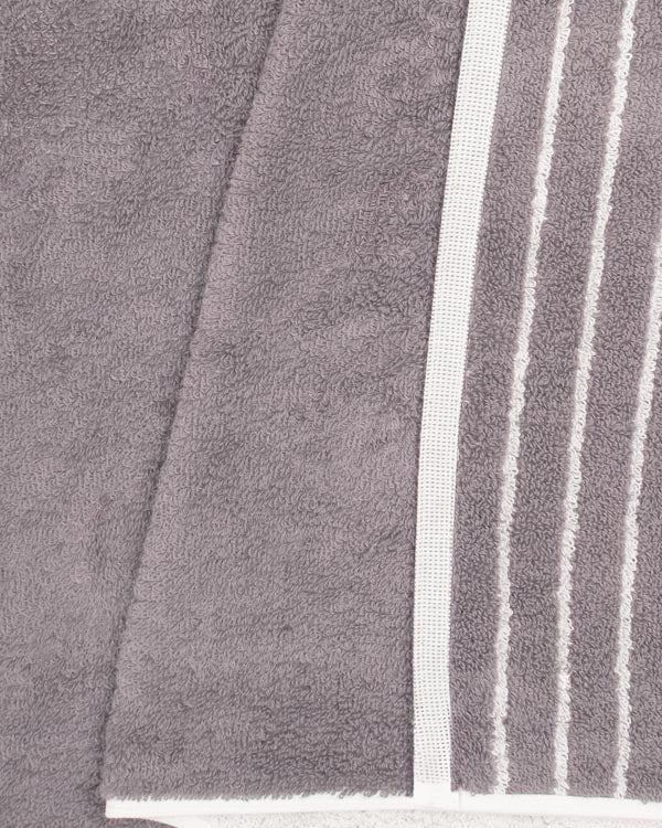Micro Stripe Bath Bundle - 2 Pack - Grey