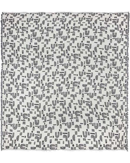 Retro Arches PARTY BLANKET™ Black