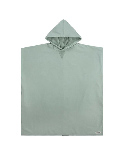 Terra Hooded Poncho Sage