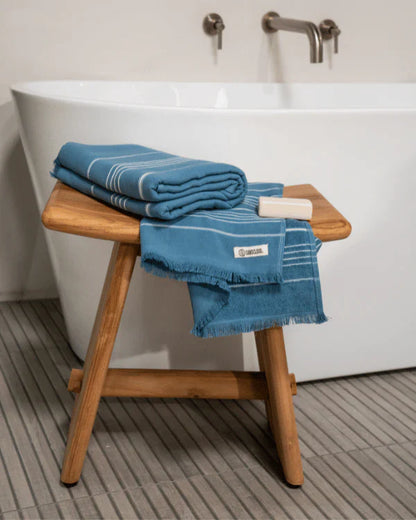 Classic Bath Bundle 4 Pack - Slate Blue