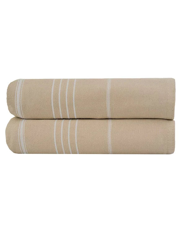 Classic Fringeless XL Bath Bundle - Sand