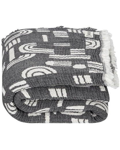 Retro Arches PARTY BLANKET™ Black