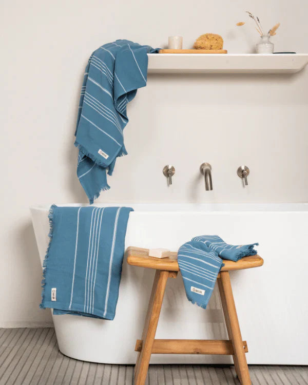 Classic Bath Bundle 4 Pack - Slate Blue
