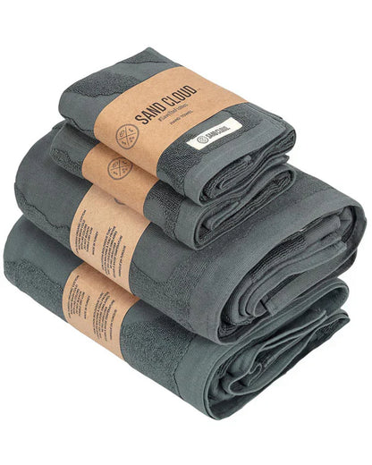 Solis Bath Towel - 4 Mixed - Grey