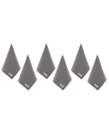 Terra Bath Washcloth  Bundle - 6 Pack - Grey