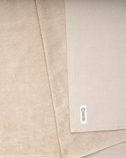 Terra Fringeless XL Bath Bundle - Sand