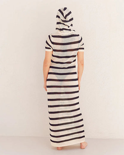Gappo Hooded Net Dress