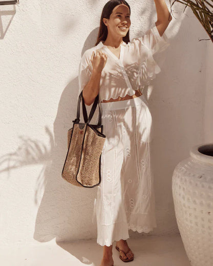 Costa Rica Straw Tote
