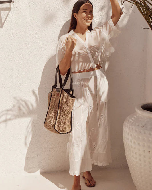 Costa Rica Straw Tote