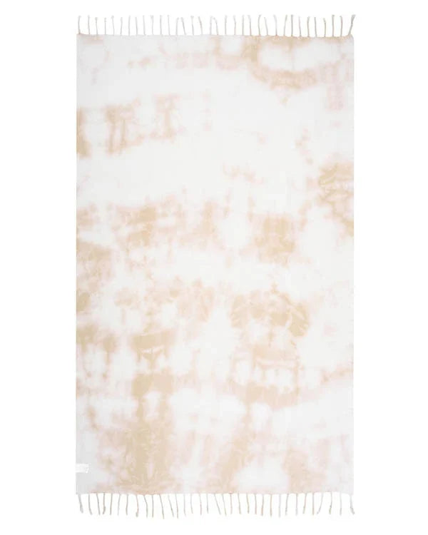 Acid Wash Tie Dye - Warm Taupe