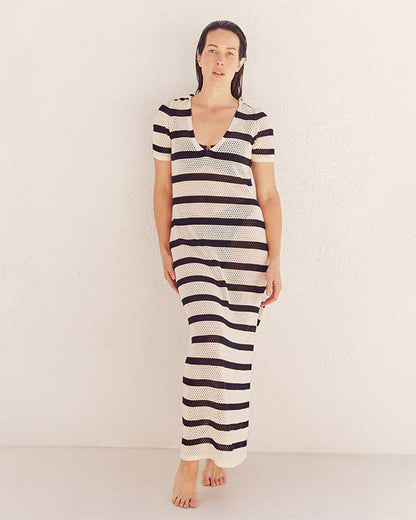 Gappo Hooded Net Dress
