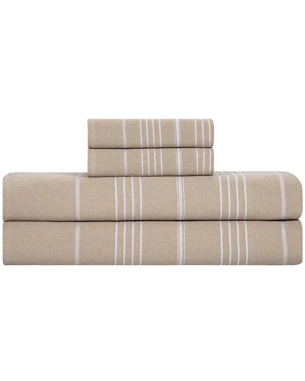 Classic Fringeless XL Bath Bundle - Sand