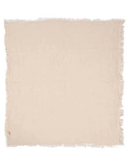 Little Fishies Gauze Receiving Blanket - Natural