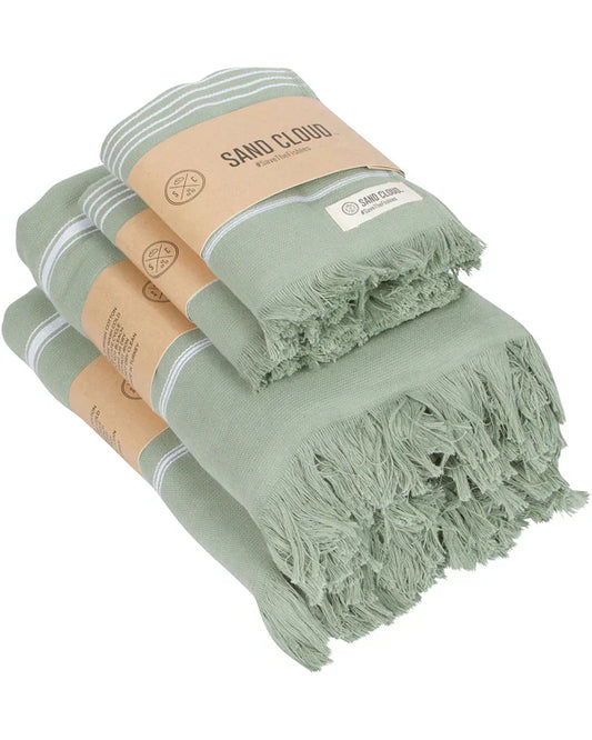Classic XL Bath Bundle 4 Pack - Sage