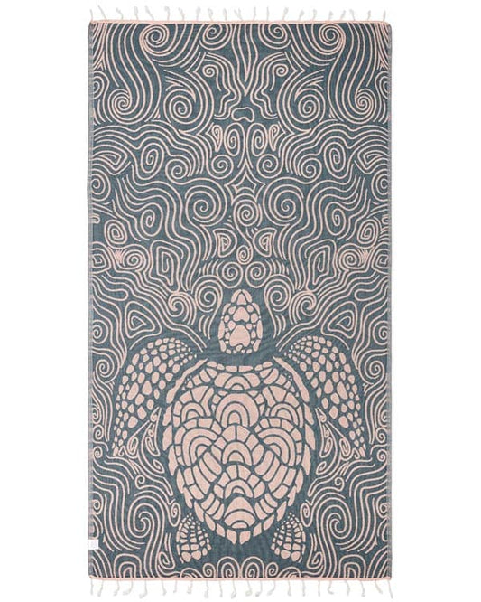 Swirl Turtle Dusty Pink