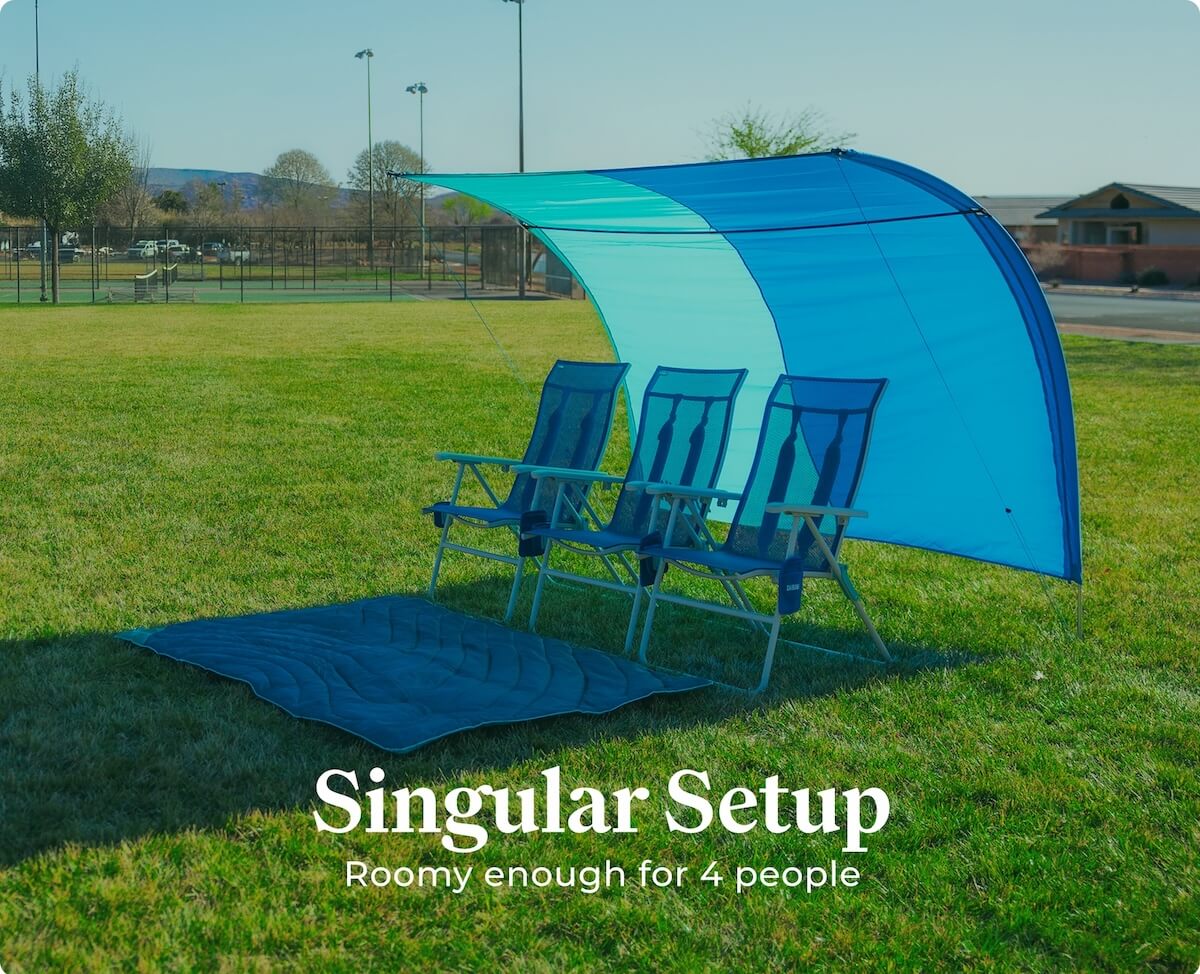 Shibumi Park Vista™ Shade - Summer Sky