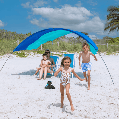 Shibumi Shade with Wind Assist - Ocean