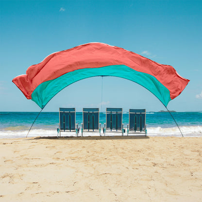 Shibumi Shade with Wind Assist - Sea Glass