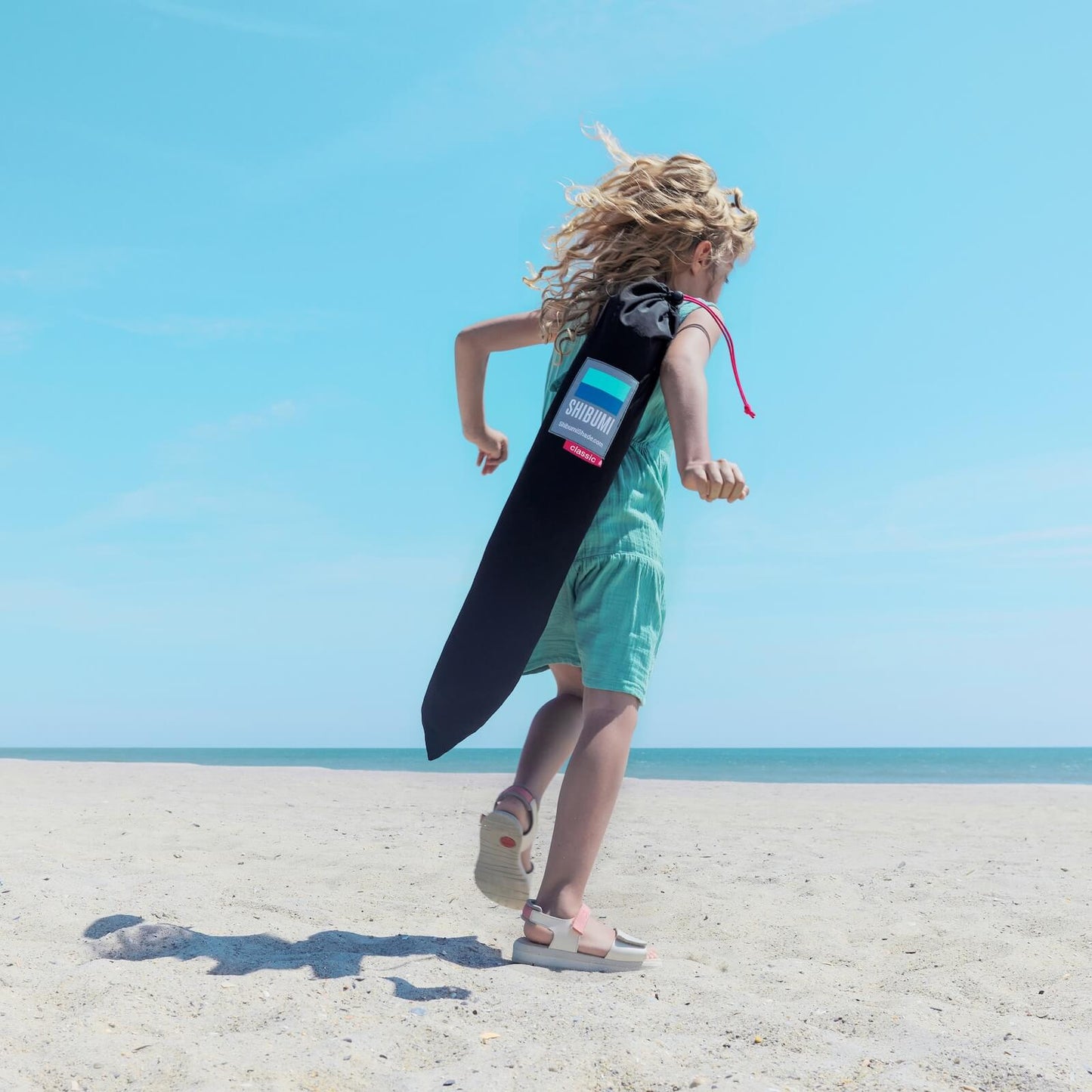 Shibumi Shade with Wind Assist - Sunset