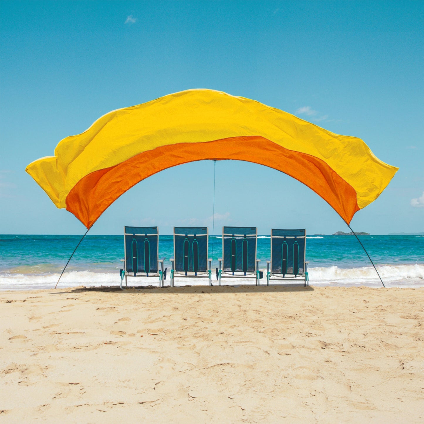 Shibumi Shade with Wind Assist - Sunrise