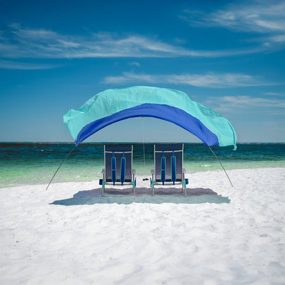 Shibumi Shade with Wind Assist - Ocean
