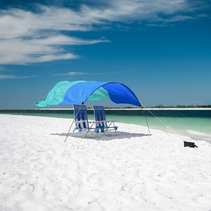 Shibumi Shade with Wind Assist - Ocean