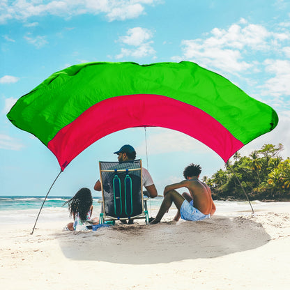 Shibumi Shade with Wind Assist - Hibiscus