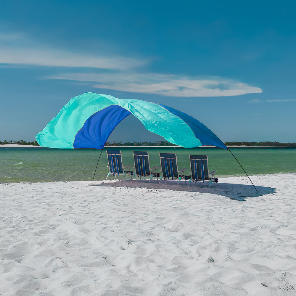 Shibumi Shade with Wind Assist - Ocean
