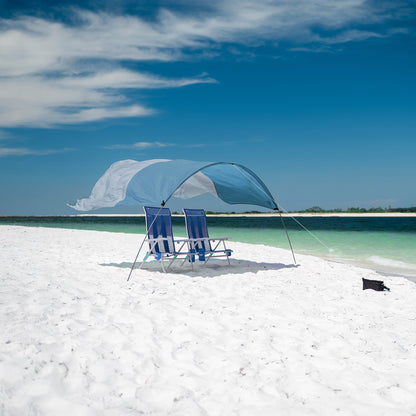 Shibumi Shade with Wind Assist - Summer Sky